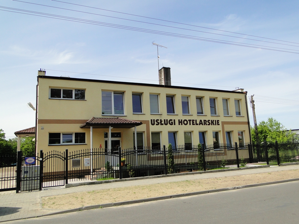 Budynek hotelu od frontu